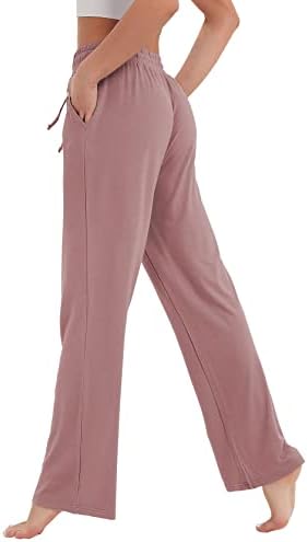 SPECIALMAGIC Women’s Loose Yoga Pants Sweatpants Joggers with Pockets Wide Leg Drawstring Pajama Pants