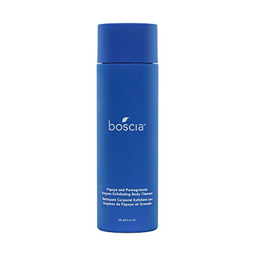 boscia Papaya & Pomegranate Enzyme Exfoliating Body Cleanser – Vegan, Cruelty-Free, Natural & Clean Skin Care – Body Cleanser Gel – For All Skin Types – Hypoallergenic & Dermatologist-Tested – 8.4 oz