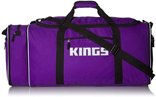 Officially Licensed NBA “Steal” Duffle Bag, Multi Color, 11″ x 28″ x 12″