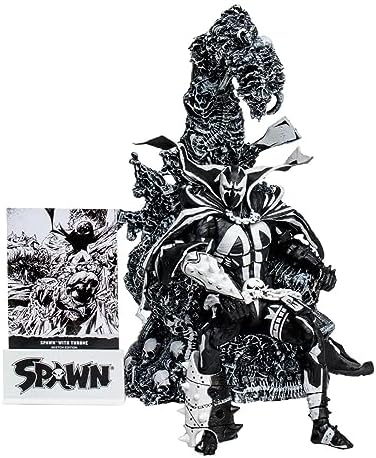 McFarlane Toys Spawn with Throne Sketch Edition SDCC 2023 Exclusive Action Figure Set