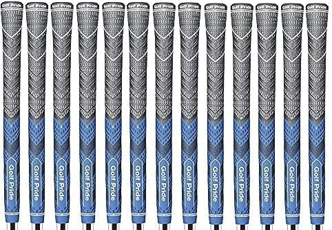 Set of 13 NEW Golf Pride MCC Plus4 Grips, Blue, Standard