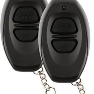 Discount Keyless Keyless Entry Remote Control Car Key Fob Compatible With Black BAB237131-022 (2 Pack)