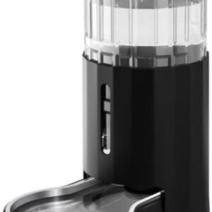CZPET Automatic 7L Dog and Cat Water Dispenser with Stainless Steel Bowl Gravity Waterer,100% BPA-Free,Large Capacity and Drinking Area Noise-Free for Pets(7L Water Dispenser, Black)
