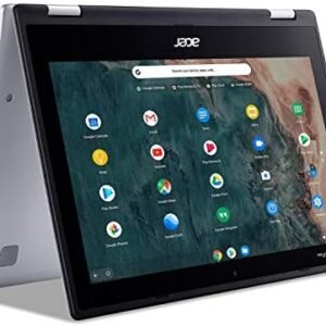 Acer Chromebook Spin 311 Convertible Laptop, Intel Celeron N4020, 11.6" HD Touch, 4GB LPDDR4, 32GB eMMC, Gigabit Wi-Fi 5, Bluetooth 5.0, Google Chrome, CP311-2H-C679