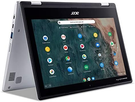 Acer Chromebook Spin 311 Convertible Laptop, Intel Celeron N4020, 11.6" HD Touch, 4GB LPDDR4, 32GB eMMC, Gigabit Wi-Fi 5, Bluetooth 5.0, Google Chrome, CP311-2H-C679