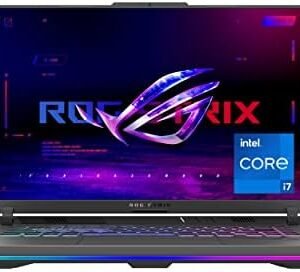 ASUS ROG Strix G16 (2023) Gaming Laptop, 16” 16:10 FHD 165Hz, GeForce RTX 4060, Intel Core i7-13650HX, 16GB DDR5, 512GB PCIe SSD, Wi-Fi 6E, Windows 11, G614JV-AS73, Eclipse Gray