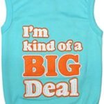 Parisian Pet Dog Cat Clothes Tee Shirts Embroidered T-Shirt I'm Kind of a Big Deal, S