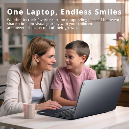 LENOVO 2022 IdeaPad 1 15.6" FHD Laptop, Intel Pentium Silver N6000 Processor, 12GB RAM, 256GB PCIe SSD, 720P HD Webcam, Dolby Audio, 1 Year Office, Blue, Win 11 S, 32GB Snowbell USB Card - Image 8