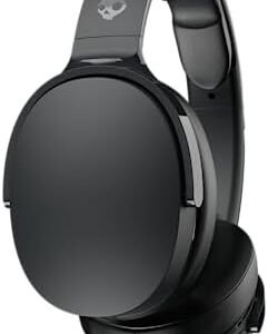 Skullcandy Hesh Evo Wireless Headphones, 36 Hr Battery, Microphone, Works with iPhone Android and Bluetooth Devices - True Black