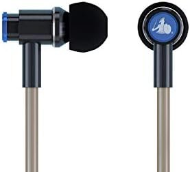 DefenderShield Air Tube Stereo Earbuds - Universal Acoustic Wired Headphones with Mic & Volume Control