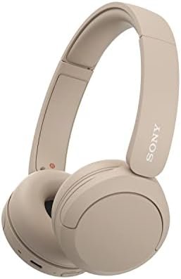 Sony Wireless Bluetooth Headphones - Up to 50 Hours Battery Life with Quick Charge Function, On-Ear Model - WH-CH520C.CE7 - Limited Edition - Cappuccino/Beige