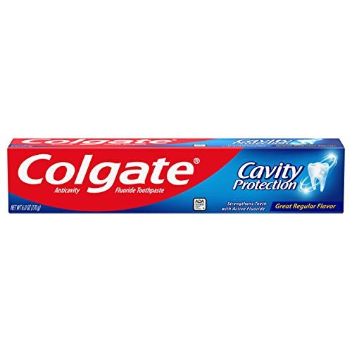 Colgate Cavity Protection Toothpaste with Fluoride, Great Regular Flavor, 6 Ounce (Pack of 6) - Image 6