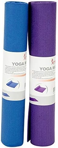 Sunny Health and Fitness Yoga Mat (Blue) - Image 9