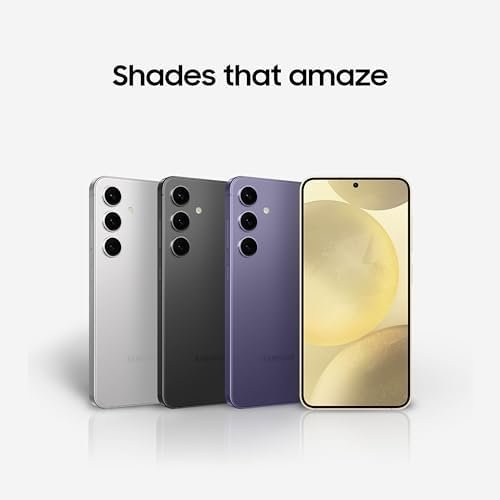 SAMSUNG Galaxy S24 Cell Phone, 128GB AI Smartphone, Unlocked Android, 50MP Camera, Fastest Processor, Long Battery Life, US Version, 2024, Amber Yellow - Image 2