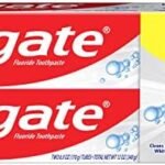 Colgate Baking Soda & Peroxide Toothpaste - Whitens Teeth, Fights Cavities & Removes Stains, Brisk Mint, 6 Oz, 2 Pack