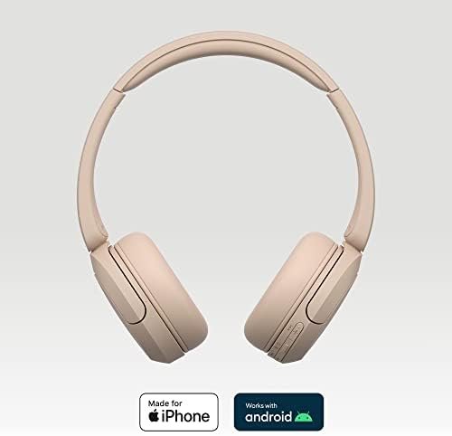 Sony Wireless Bluetooth Headphones - Up to 50 Hours Battery Life with Quick Charge Function, On-Ear Model - WH-CH520C.CE7 - Limited Edition - Cappuccino/Beige - Image 2