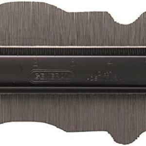 General Tools Contour Gauge 837 - 6" Angle Finder Tool for Home Improvement - Gadgets for Men