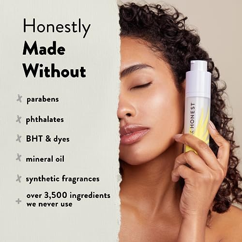 Honest Beauty Vitamin C Radiance Brightening Serum | Improves Skin Tone + Complexion | Vitamin C, Pearl, Hyaluronic Acid | EWG Verified + Cruelty Free | 1 fl oz - Image 6