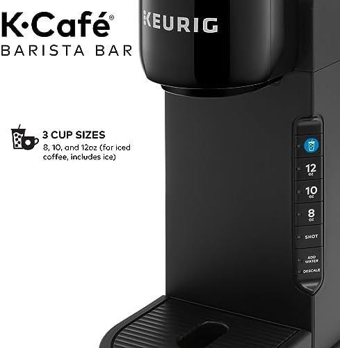 Keurig K-Café Barista Bar Single Serve Coffee Maker and Frother, Black - Image 4
