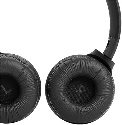 JBL Tune 510BT: Wireless On-Ear Headphones with Purebass Sound - Black - Image 4