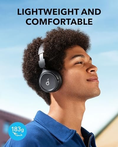 Soundcore H30i Wireless On-Ear Headphones, Foldable Design, Pure Bass, 70H Playtime, Bluetooth 5.3, Lightweight and Comfortable, App Connectivity, Multipoint Connection (Black) - Image 4