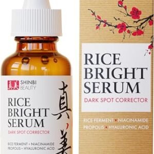 Shinbi Beauty Japanese Skincare Products - Niacinamide Melasma Brightening Serum for Dark Spots, Hyperpigmentation & Uneven Skin Tone 1oz