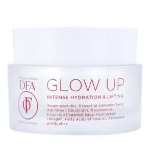 DFA Glow Up Intense Hydration & Lifting, Anti Aging Skin Care, Best Face Moisturizer, Skin Soothing Cica Cream, Brightens Skin, Anti-Inflammatory, Korean Skincare, 1.76 Oz