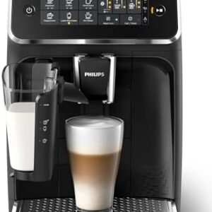 Philips 3200 Series Fully Automatic Espresso Machine w/ LatteGo, Black, EP3241/54