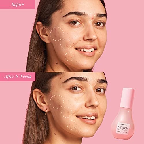 Glow Recipe Watermelon Glow Niacinamide Dew Drops Face Serum - Travel Hydrating Hyaluronic Acid Skincare Serum, Makeup Primer & Liquid Highlighter for Glowing Skin - Brightening Face Serums (15ml) - Image 3