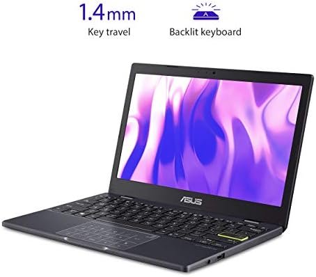 ASUS Vivobook Go 12 L210 11.6” ultra-thin laptop, 2022 version, Intel Celeron N4020, 4GB RAM, 64GB eMMC, Win 11 Home in S mode with One Year of Office 365 Personal, L210MA-DS02 - Image 3
