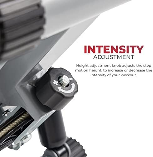 Sunny Health & Fitness Mini Stepper for Exercise Low-Impact Stair Step Cardio Equipment with Digital Monitor - Image 7