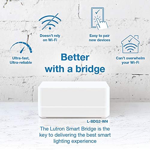 Lutron Caseta Deluxe Smart Dimmer Switch (2 Count) Kit with Caseta Smart Hub | Works with Alexa, Apple Home, Ring, Google Assistant | P-BDG-PKG2W-A | White - Image 10
