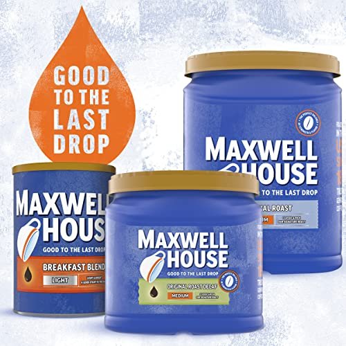 Maxwell House Decaf Original Medium Roast Ground Coffee (29.3 oz Canister) (Pack of 2) - Image 7