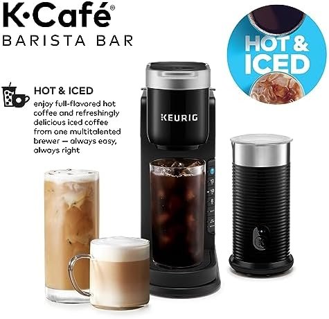 Keurig K-Café Barista Bar Single Serve Coffee Maker and Frother, Black - Image 2