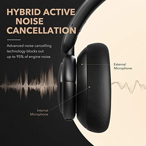 Soundcore by Anker Life Q30 Hybrid Active Noise Cancelling Headphones with Multiple Modes, Hi-Res Sound, Custom EQ via App, 40H Playtime, Comfortable Fit, Bluetooth, Multipoint Connection - Image 2
