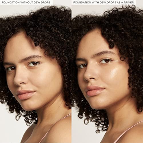 Glow Recipe Watermelon Glow Niacinamide Dew Drops Face Serum - Travel Hydrating Hyaluronic Acid Skincare Serum, Makeup Primer & Liquid Highlighter for Glowing Skin - Brightening Face Serums (15ml) - Image 6