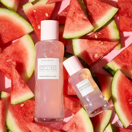 Glow Recipe Watermelon Glow PHA + BHA Toner - Gentle Face Exfoliating Toner & Pore Minimizer with Hyaluronic Acid + Cactus Water for Hydrated, Supple Skin, Vegan, Cruelty Free Tea Tree Toner (150ml) - Image 6