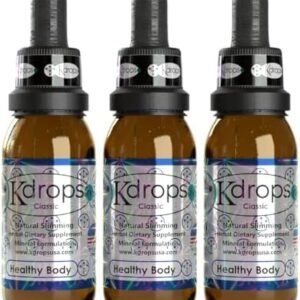 Powerful Fat Burner, Liquid Drops - 3 Month Treatment (Pack of 3)