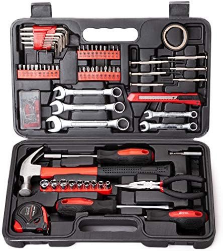 CARTMAN 148 Piece Automotive and Household Tool Set - Perfect for Car Enthusiasts and DIY Home Repairs - Image 2