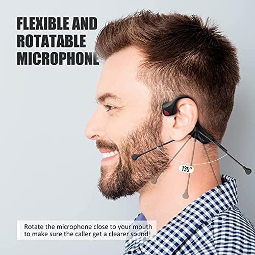 YouthWhisper Bone Conduction Headphones Bluetooth Open-Ear Headphones with Mic Noise-Canceling Microphone, Wireless Headset with Mic for Work, Learning, Running, Driving, Remote Meeting(Pro) - Image 7