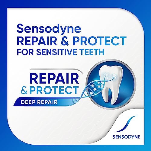 Sensodyne Repair and Protect Whitening Toothpaste, Toothpaste for Sensitive Teeth and Cavity Prevention, 3.4 oz (Pack of 4) - Image 13