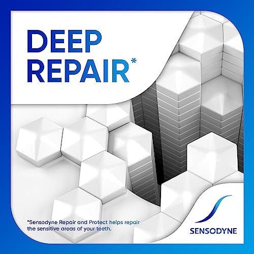 Sensodyne Repair and Protect Whitening Toothpaste, Toothpaste for Sensitive Teeth and Cavity Prevention, 3.4 oz (Pack of 4) - Image 4