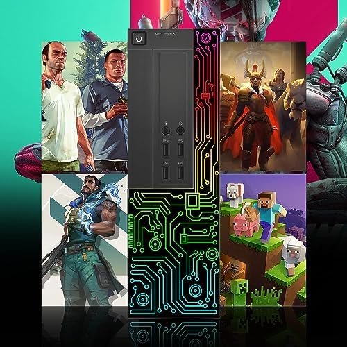 Dell Gaming OptiPlex Desktop RGB Computer PC, Intel Core i7, GeForce GT 1030 2GB GDDR5, 16GB RAM, 512GB SSD, 24 Inch HDMI Monitor, Keyboard Mouse and Headset, WiFi, Windows 10 Pro (Renewed) - Image 5