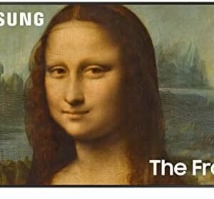 SAMSUNG 55-Inch Class QLED The Frame Series - Quantum HDR Smart TV with Alexa Built-in (QN55LS03BAFXZA, 2022 Model) (Renewed)