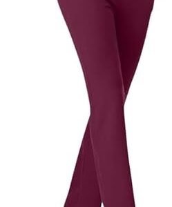 SHAOBGE Women's Yoga Dress Pants 2024 Tummy Control Workout Bootleg Leggings Stretchy Office Casual Pants with Pockets