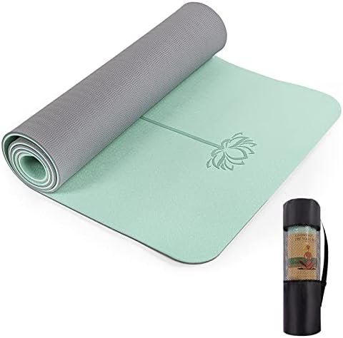 UMINEUX Yoga Mat Extra Thick 1/3'' Non Slip Yoga Mats for Women Eco Friendly TPE Fitness Exercise Mat with Carrying Sling & Storage Bag
