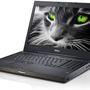 Dell Precision M4600 Mobile Workstation Intel Quad Core i7 2820QM 2.30GHz Processor 16GB RAM Memory 500GB SSD SSD nVidia Quadro 2GB Dedicated Memory Video Card Windows 10 Pro (Renewed)