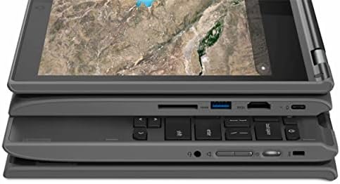 Lenovo 11.6" 300e Chromebook Touchscreen LCD 2 in 1- MediaTek M8173C Quad-core 2.1GHz 4GB LPDDR3 32GB Flash Memory Chrome OS Model 81H00000US (Renewed) - Image 6