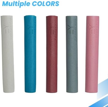 𝗘𝘃𝗲𝗿𝘆𝗱𝗮𝘆 𝗬𝗼𝗴𝗮 Deluxe Mat - Non Slip, Eco Friendly, Anti-Tear, 3-5mm Thickness for Yoga, Pilates & Floor Workouts - Image 7
