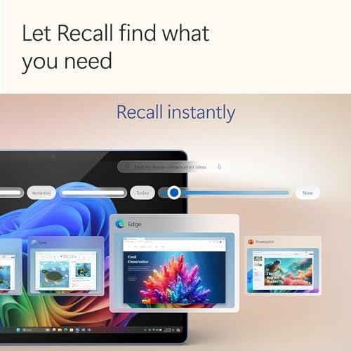 Microsoft Surface Pro 2-in-1 Laptop/Tablet (2024) Windows 11 Copilot+PC 13” OLED Touchscreen - Snapdragon X Elite (12 core) – 16GB RAM – 256 GB Storage – Black + Surface Pro Keyboard with Pen Storage - Image 3